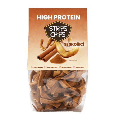 Strips Chips Proteinové chipsy Skořice
