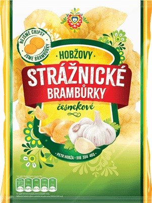 Strážnické Brambůrky Česnekové