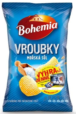 Bohemia Vroubky mořská sůl