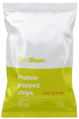GymBeam Proteinové čipsy, chilli a limetka