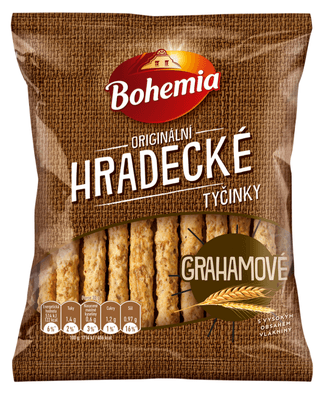 Bohemia Hradecké tyčinky grahamové
