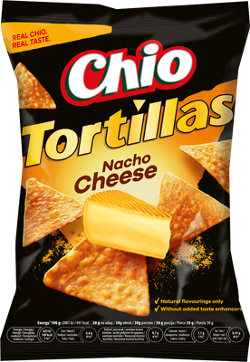 Chio Tortillas Kukuřičný snack s příchutí sýra