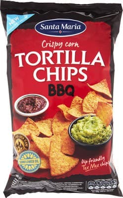 Santa Maria Tortilla chips BBQ