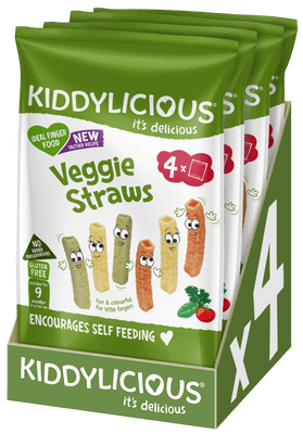 Kiddylicious Tyčinky zeleninové multipack 4x12g