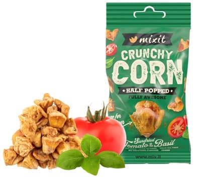Mixit Crunchy corn - Rajče & bazalka do kapsy