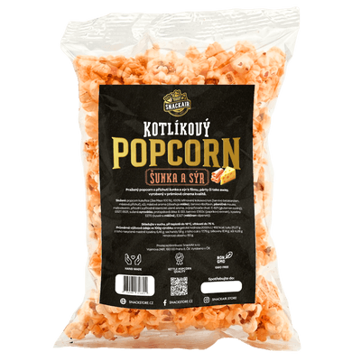 SnackAir Kotlíkový popcorn šunka a sýr