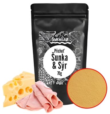 SnackAir Popcorn příchuť Šunka a sýr