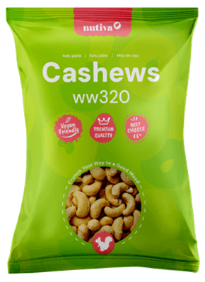 Nutiva Kešu ořechy ww320 exclusive