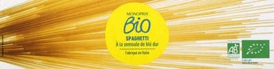 Monoprix BIO Špagety semolinové
