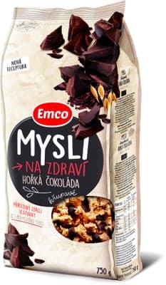 Emco Mysli na Zdraví Křupavé Hořká čokoláda