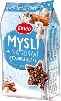 Emco Mysli na zdraví čokoláda a skořice - limitovaná edice