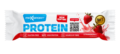 Max Sport  Proteinová tyčinka s jahodovou příchutí