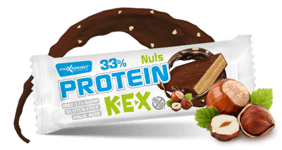 Max Sport  Protein Kex Oříšek proteinová oplatka s krémovou náplní
