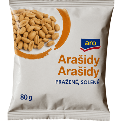 ARO Arašídy pražené solené