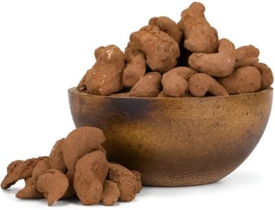 GRIZLY Kešu karamelizované s kakaem