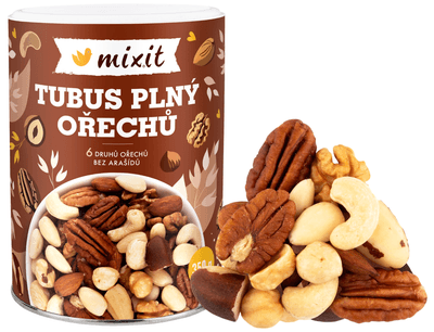 Mixit Tubus plný ořechů