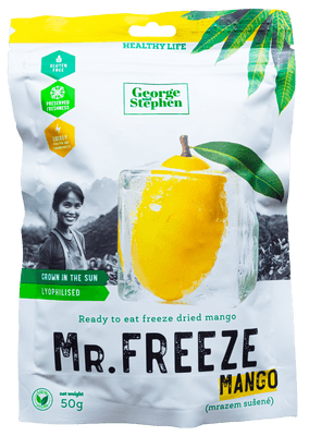 George and Stephen Mr. Frozen mango, sušené mrazem