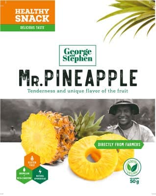 George and Stephen Mr. Pineapple sušený ananas