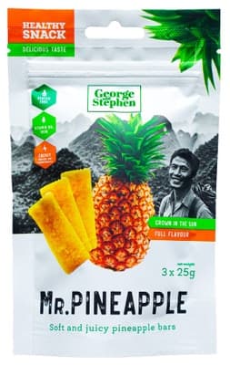 George and Stephen Mr. Pineapple ovocná tyčinka, 3x25g