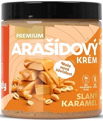 GRIZLY Arašídový krém slaný karamel