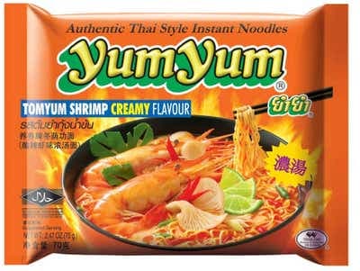 YumYum Instantní nudlová polévka krevetová příchuť