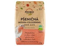 PROBIO Mouka pšeničná BIO celozrnná jemně mletá 1 kg
