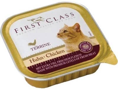 First Class Paštika s drůbežím pro kočky