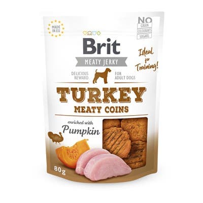 Brit Jerky Turkey Meaty Coins