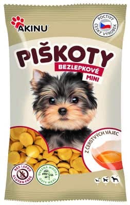 Akinu Bezlepkové mini piškoty pro psy