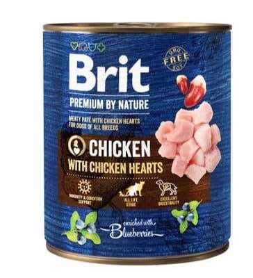 Brit Premium by Nature Chicken with Hearts