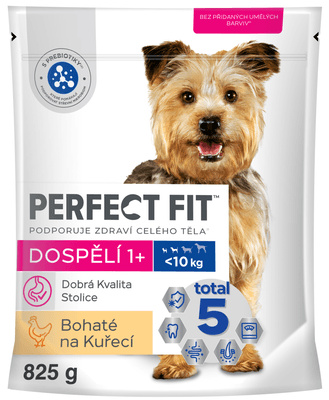 Perfect Fit granule s kuřecím pro dospělé psy malých plemen