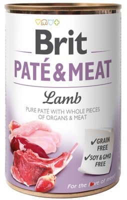 Brit Care Masové paté, jehně a kuře pro psy