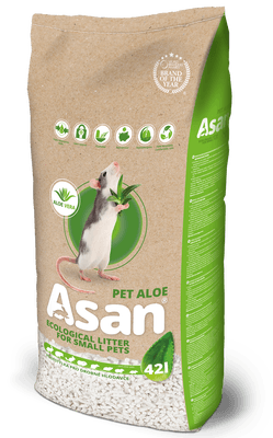 Asan Pet Aloe  podestýlka pro drobné hlodavce