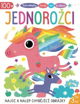Svojtka & Co Samolepky krok za krokem Jednorožci