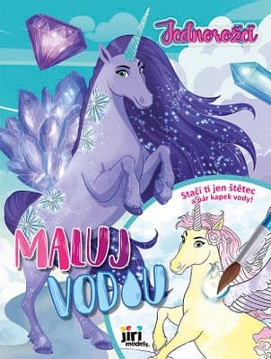 JIRI MODELS Maluj vodou A4 Jednorožci