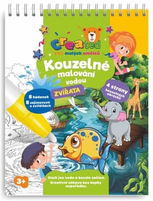 Created Kouzelné malování vodou - zvířátka