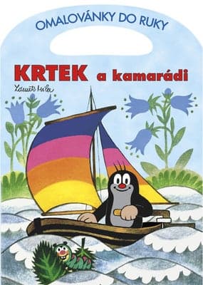 Akim Omalovánky do ruky A4 - Krtek a kamarádi