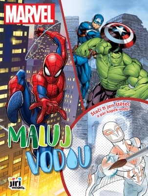 JIRI MODELS Maluj vodou A4 Marvel