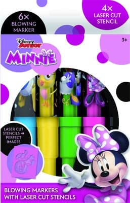 JIRI MODELS Fixy foukací Minnie se šablonami