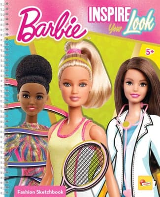 Lisciani Barbie Sketch book inspiruj svůj vzhled