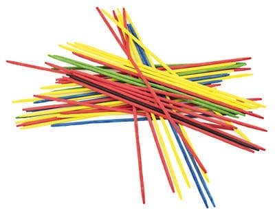 Bonaparte Mikádo společenská hra 41 ks, 25 cm v dřevěné krabičce