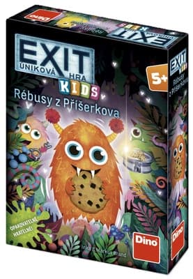 Dino Toys Úniková hra Kids: Rébusy z Příšerkova - párty hra