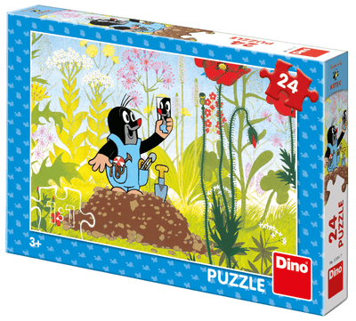 Dino Toys Krtek v kalhotkách, Puzzle, 24 dílků