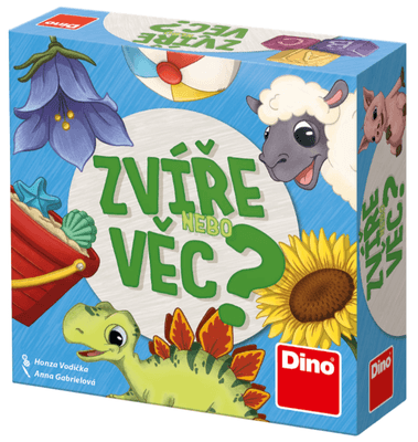 Dino Toys Zvíře nebo věc? - Cestovní hra