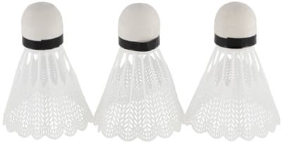 Teddies Míčky na badminton, bílé