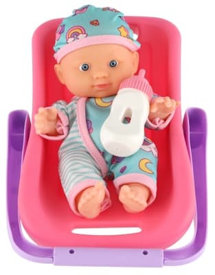 Teddies Panenka miminko 20 cm v nosítku