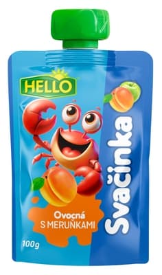 Hello Ovocná svačinka s meruňkami