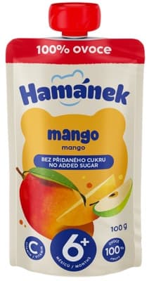Hamánek Mango, jablko 100% ovoce