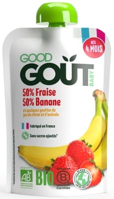 Good Gout BIO Jahoda s banánem