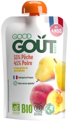 Good Gout BIO Broskev s hruškou